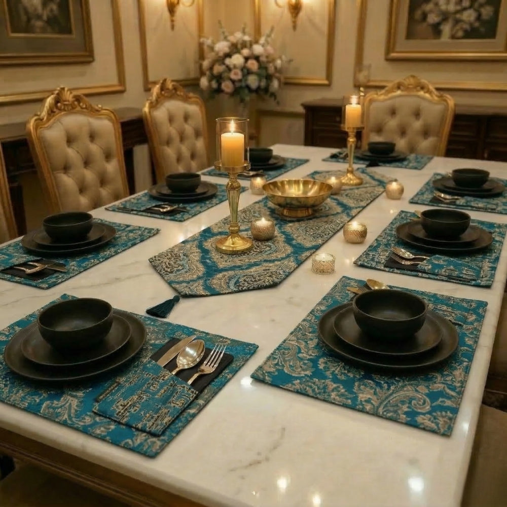 Sapphire Royale Table Runner Set